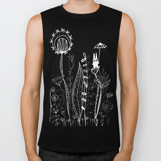 big adventure at night Biker Tank