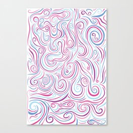 Swirl Explosion Canvas Print