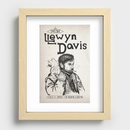 Inside Llewyn Davis - Sketchy Recessed Framed Print
