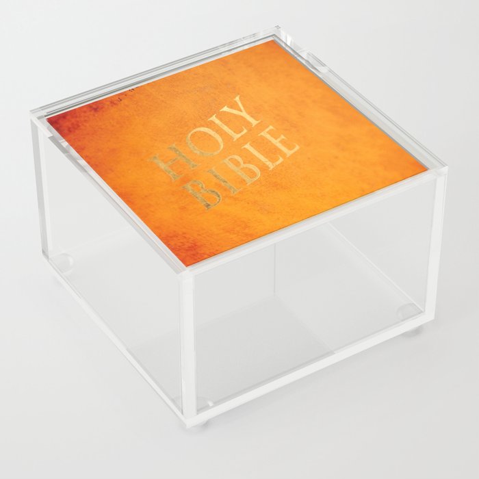 Holy Bible Acrylic Box