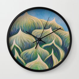 Succulent Wall Clock