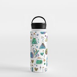 Blue-Green Galaxy Potions Water Bottle