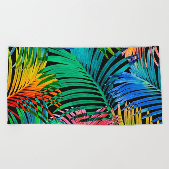 My Tropical Garden 15 Beach Towel