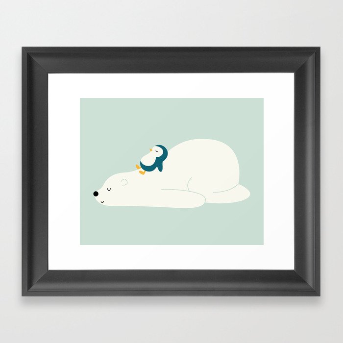 Time To Chill Framed Art Print