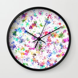 Expression of color Wall Clock