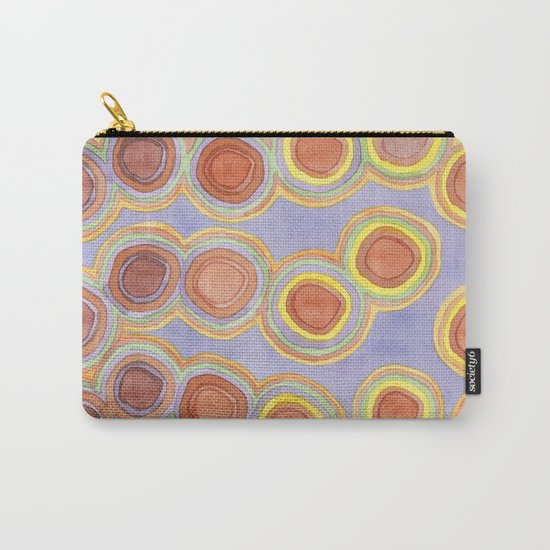 Growing Chains of Circles Carry-All Pouch