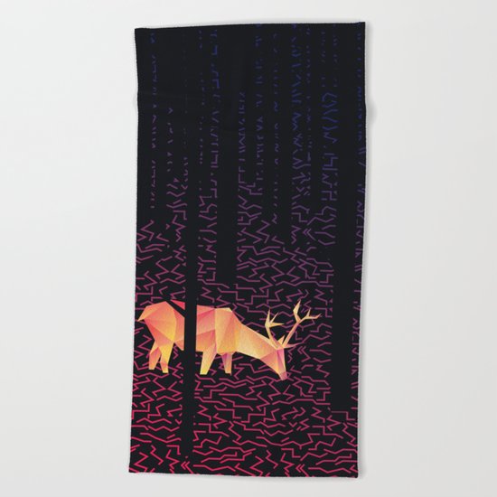 The flood Beach Towel
