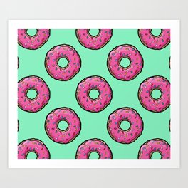 Sweet Donut Art Print