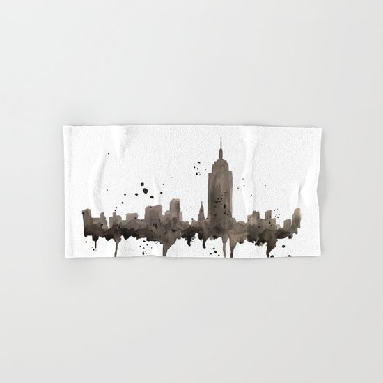 NYC Skyline Hand & Bath Towel