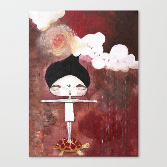 Letting Go Canvas Print