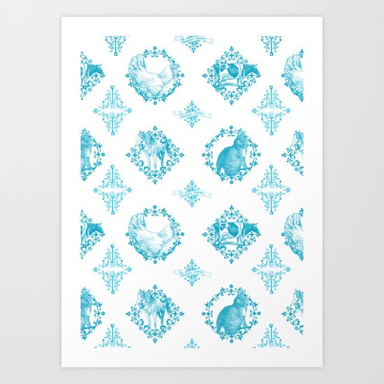 Animal Farm I Art Print