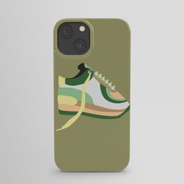 Earth Toned Sneaker iPhone Case