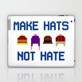 Make Hats Not Hate Laptop & iPad Skin