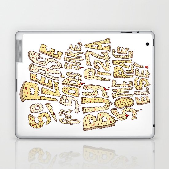 Buy Pizza Someplace Else! Laptop & iPad Skin