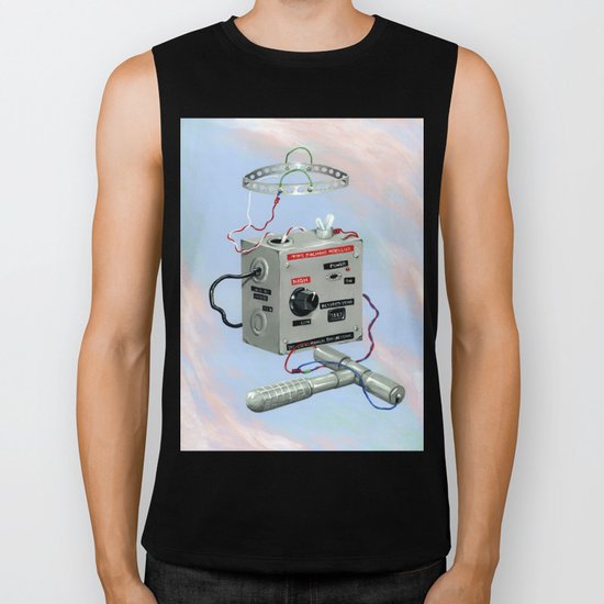 Uncle Rico's Time Machine Biker Tank