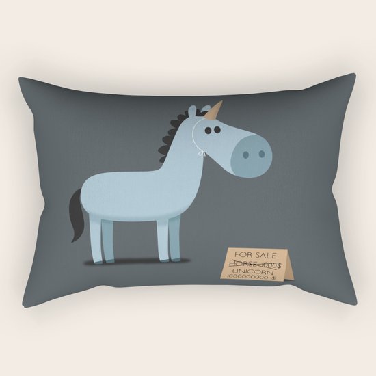Unicorn Rectangular Pillow