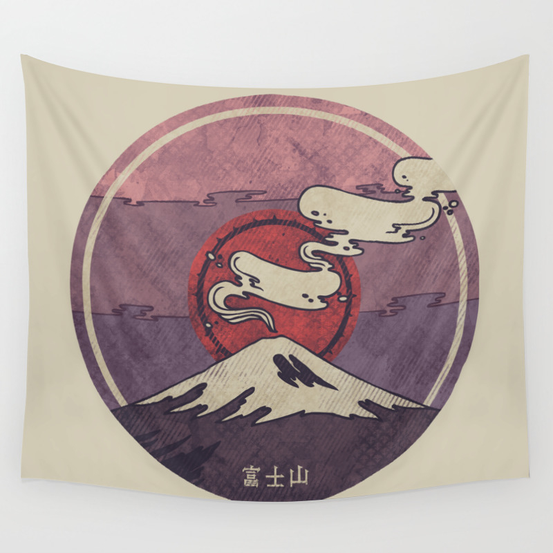 Japanese Wall Tapestries Society6