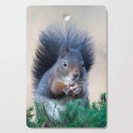Red Squirrel Cutting Board