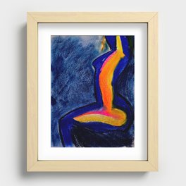 Strong and Sensual Recessed Framed Print