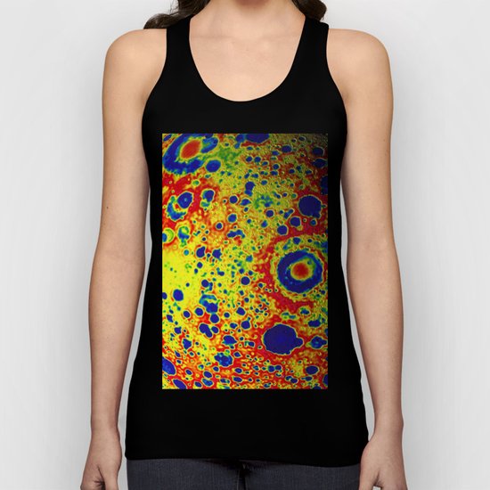 Rainbow Moon Unisex Tank Top