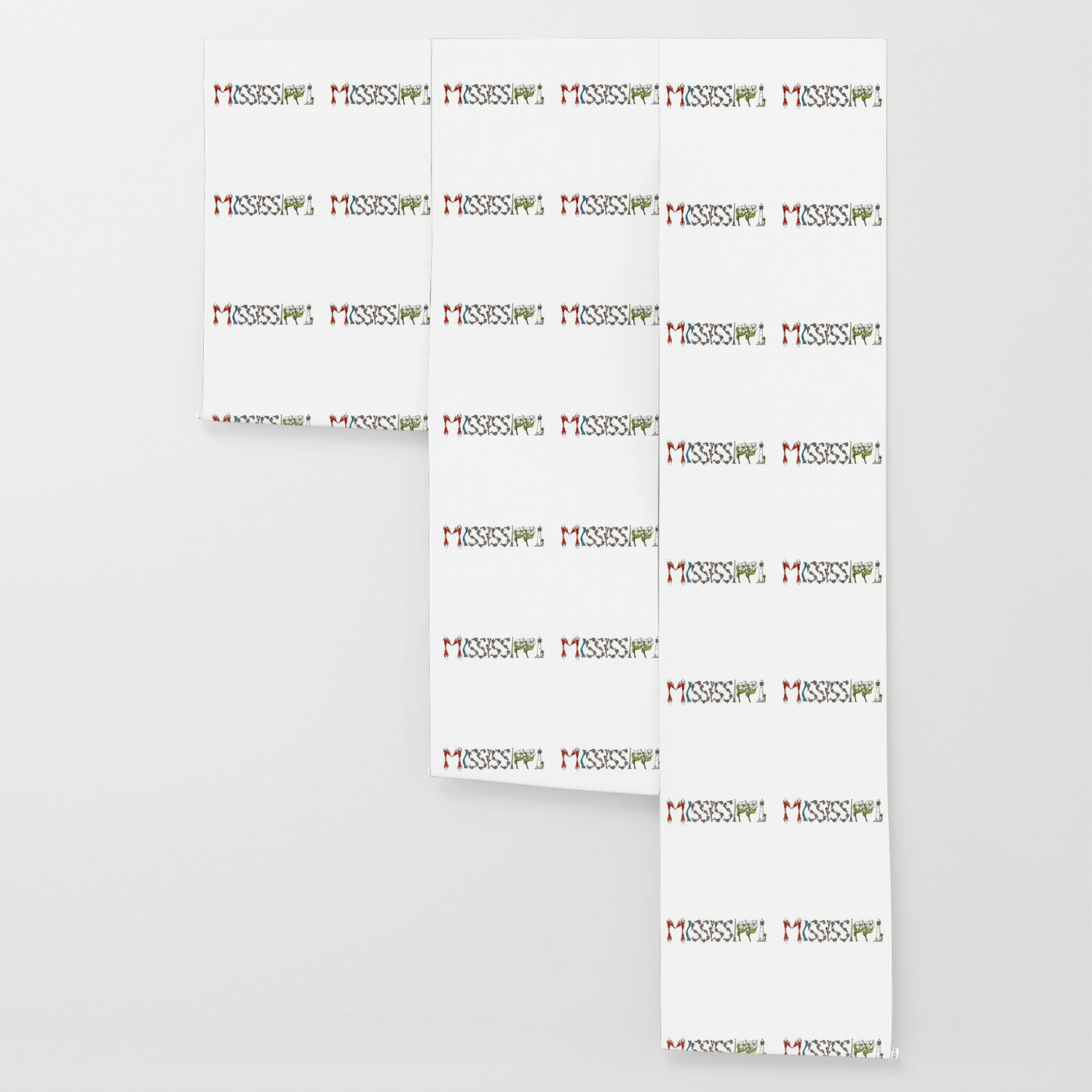 Mississippi Word Art Wallpaper By Landbonesketchbook Society6
