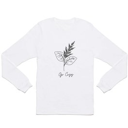 Go Cozy Lavender Logo Long Sleeve T-shirt