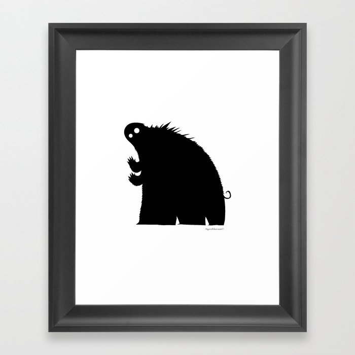 Original Monster Framed Art Print