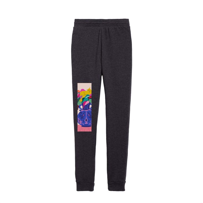 The cat and vase Kids Joggers