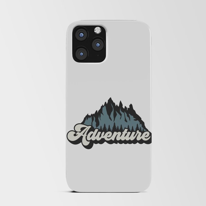 Adventure Mountains iPhone Card Case