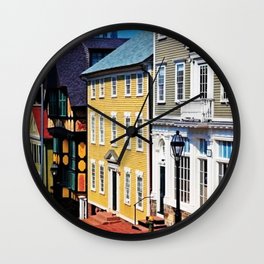 H.P. Lovecraft's Fleur-de-Lys building Providence, Rhode Island Photograph #1 Wall Clock