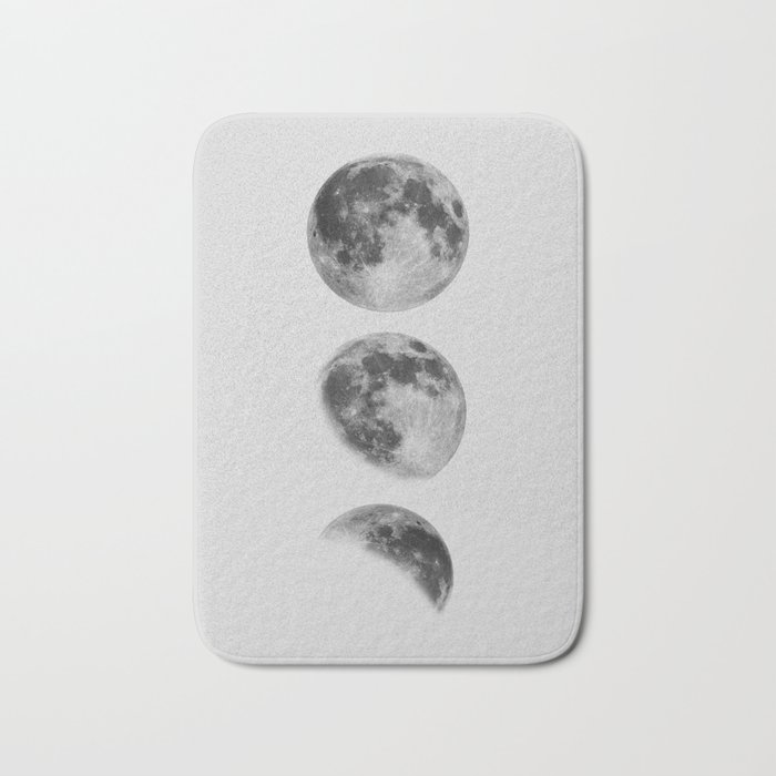 Moon Phase Wall Art Moon Home Decor Moon Phases Nursery Decor Poster Minimalist Print Gothic Boho Badematte