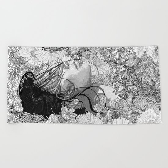 I'm Lost Beach Towel