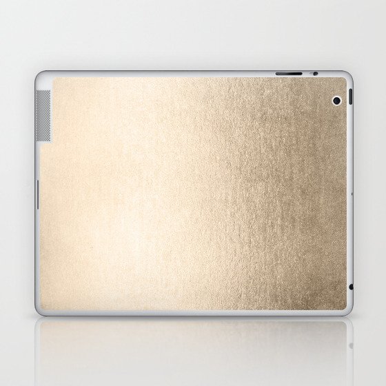 White Gold Sands Laptop & iPad Skin