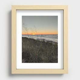 serene sunset Recessed Framed Print
