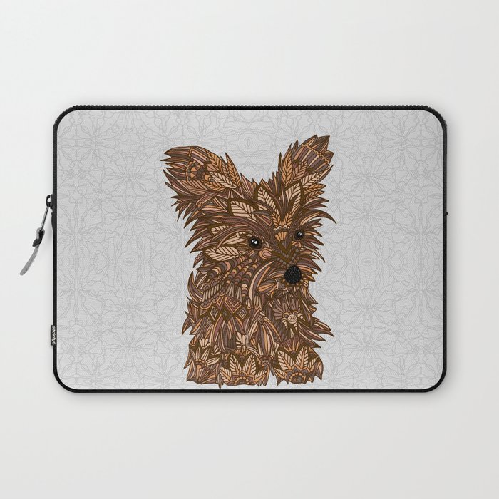 Cute Yorkie Laptop Sleeve