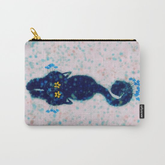 Black cat Carry-All Pouch