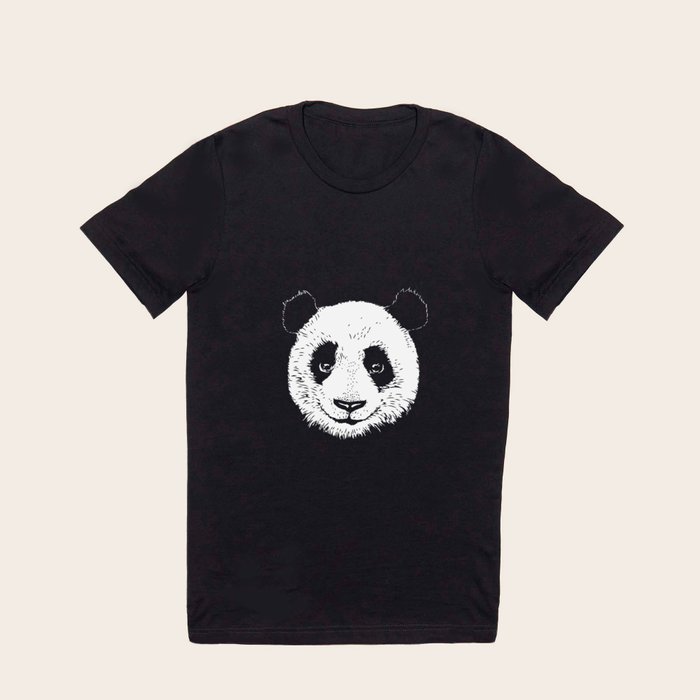 Panda face t online shirt