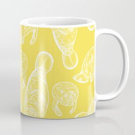 Manatees - Illuminating Yellow Mug