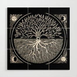 Druid Tree of Life Wood Wall Art