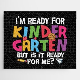 Ready For Kindergarten Is It Ready For Me Jigsaw Puzzle