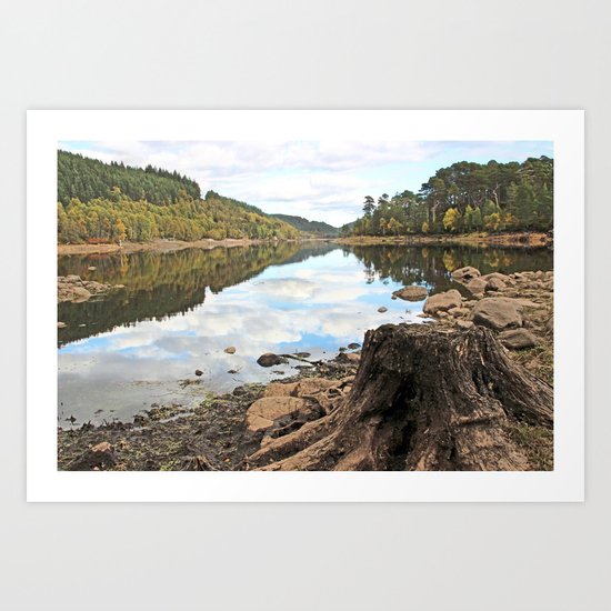 The world revolves Art Print