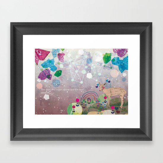 Beneath Framed Art Print