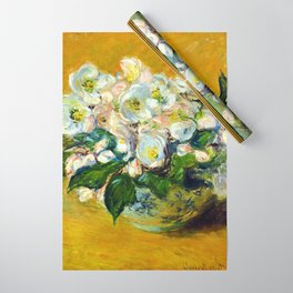 Claude Monet "Christmas Roses" Wrapping Paper