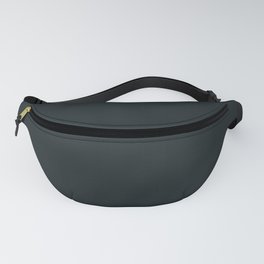 Black Feather Fanny Pack