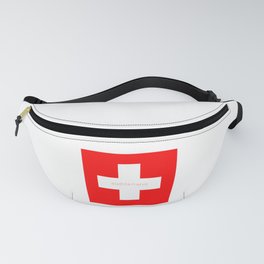 Swiss Cross - Swiss Flag Fanny Pack