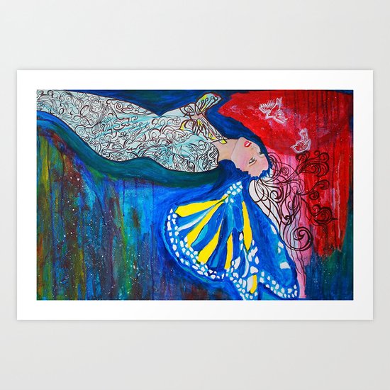 Deep Art Print