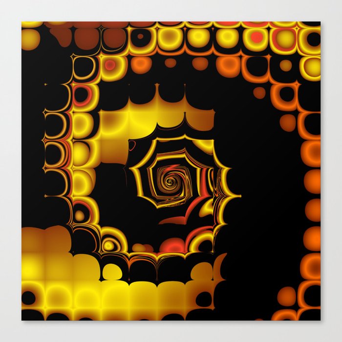 Tgs Fractal Abstract 3 Canvas Print By Charmarose