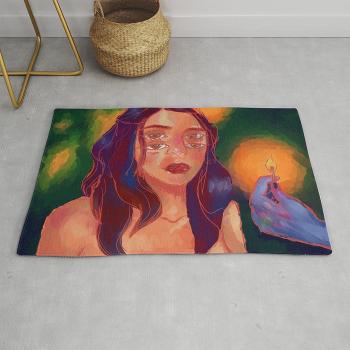 hot skin Rug