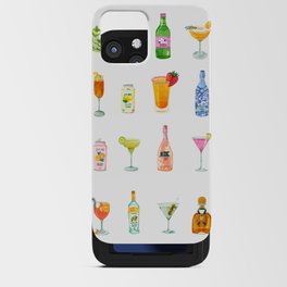 Summer Cocktails   iPhone Card Case