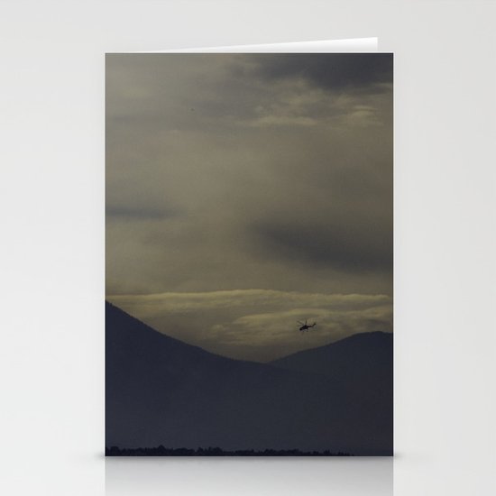 Helicopter Stationery Cards